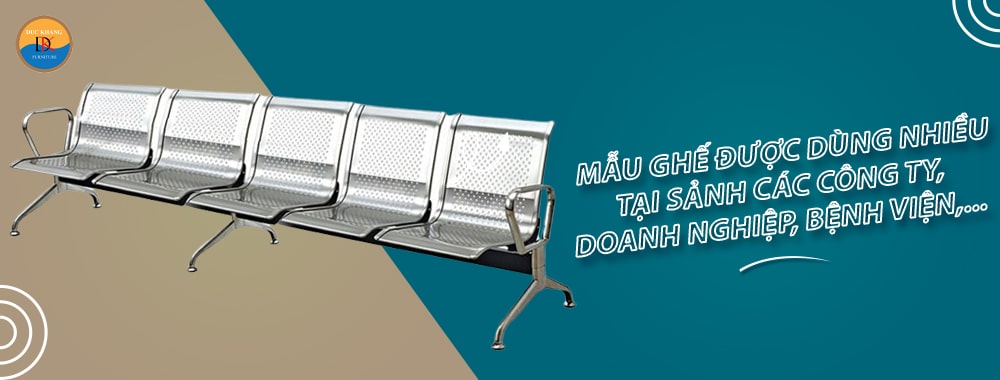 Ghế phòng chờ inox – lựa chọn số 1 cho không gian chờ đ