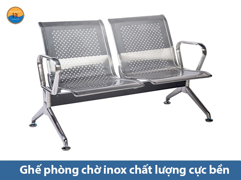 Ghế phòng chờ inox chất lượng cực bền