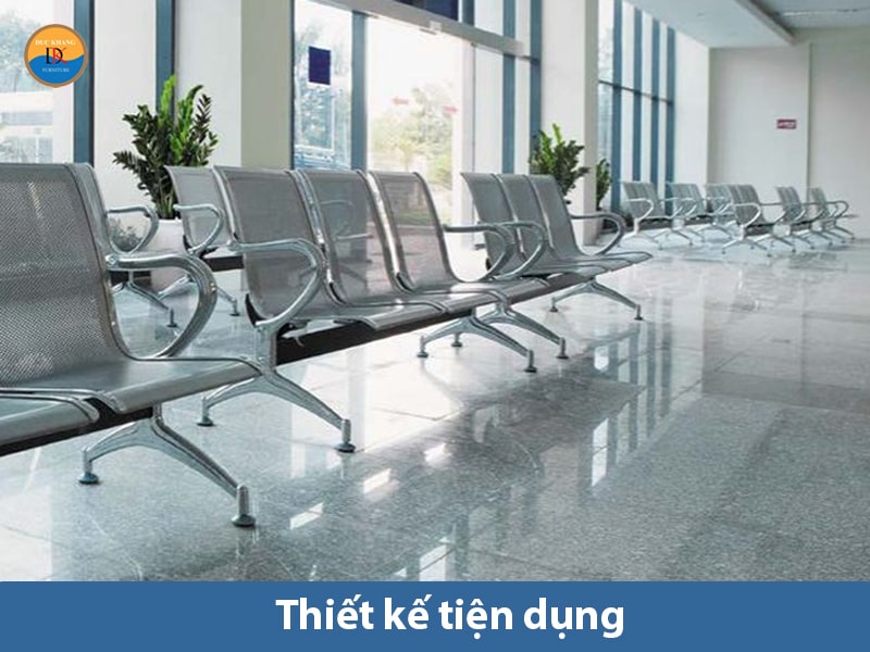 Ghế phòng chờ inox chất lượng cực bền