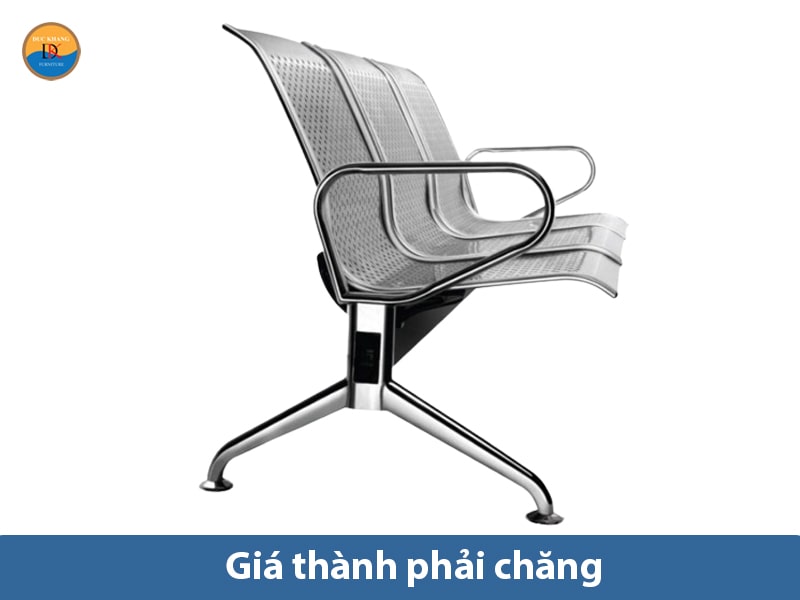 Ghế phòng chờ inox chất lượng cực bền