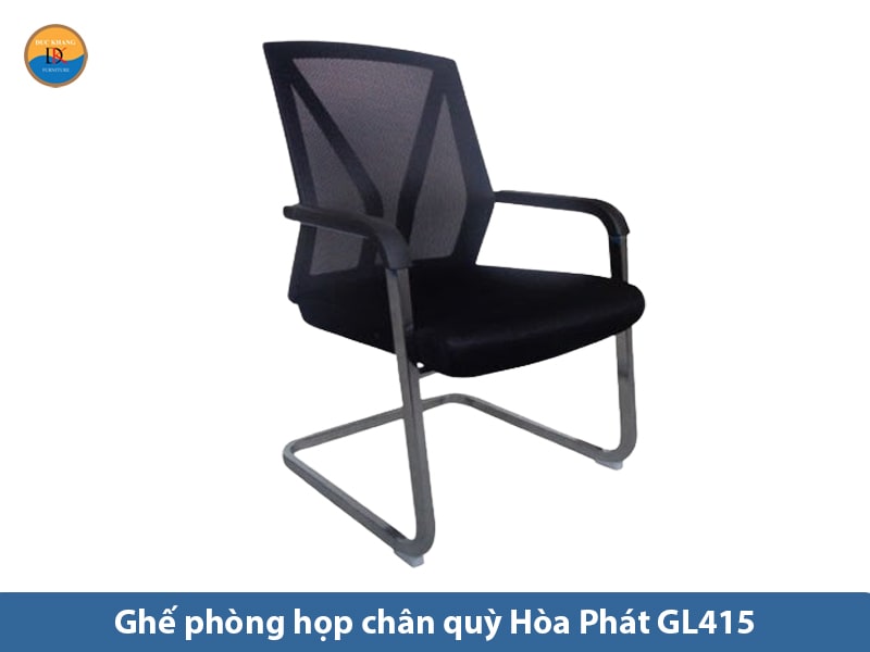 Ghế phòng họp chân quỳ Hòa Phát GL415