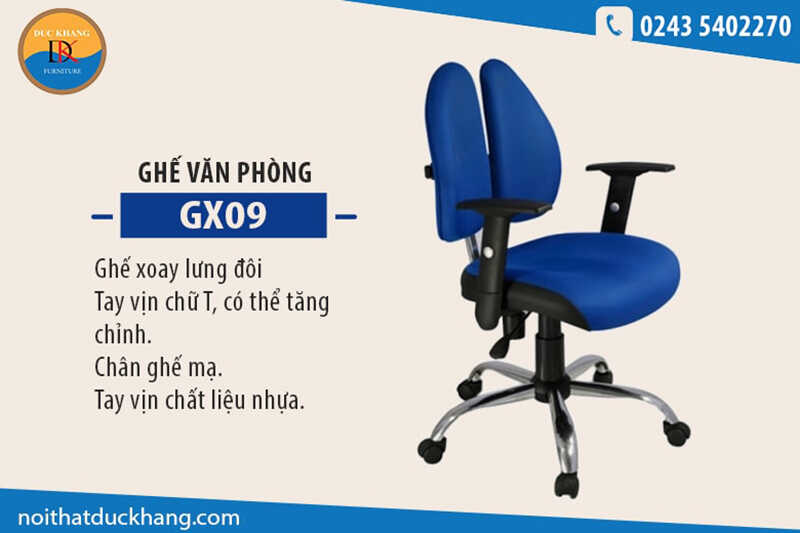 Ghế xoay văn phòng 190 GX09