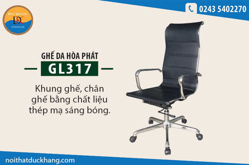 Ghế giám đốc Hòa Phát GL317