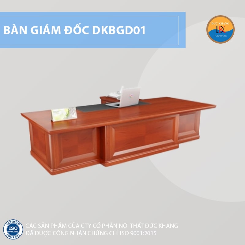 Tổng hợp 10+ mẫu bàn giám đốc gỗ MDF đẹp nhất 2022