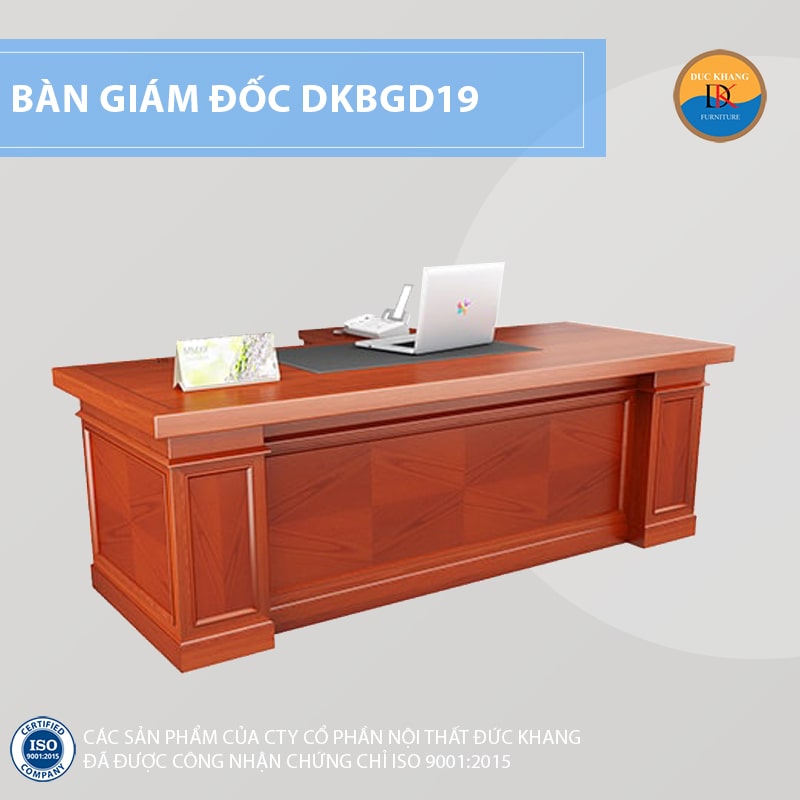 Tổng hợp 10+ mẫu bàn giám đốc gỗ MDF đẹp nhất 2022