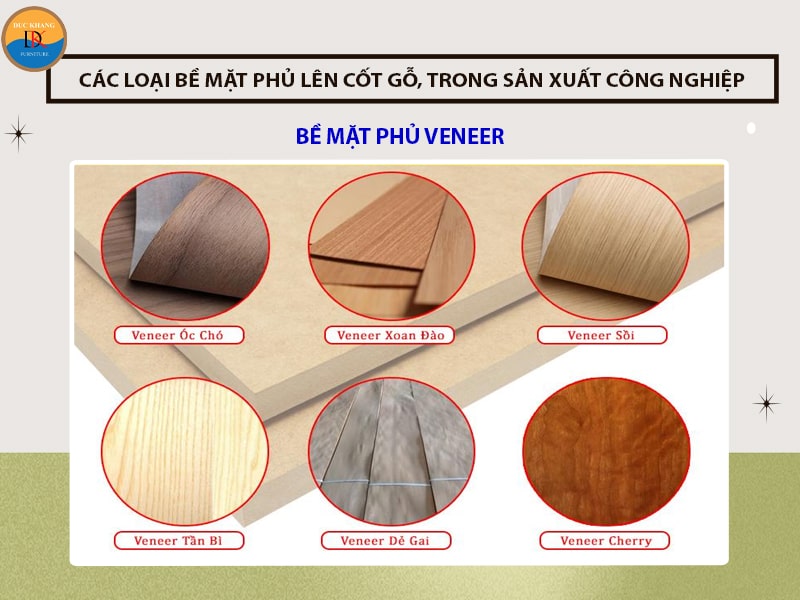 Bề mặt phủ veneer