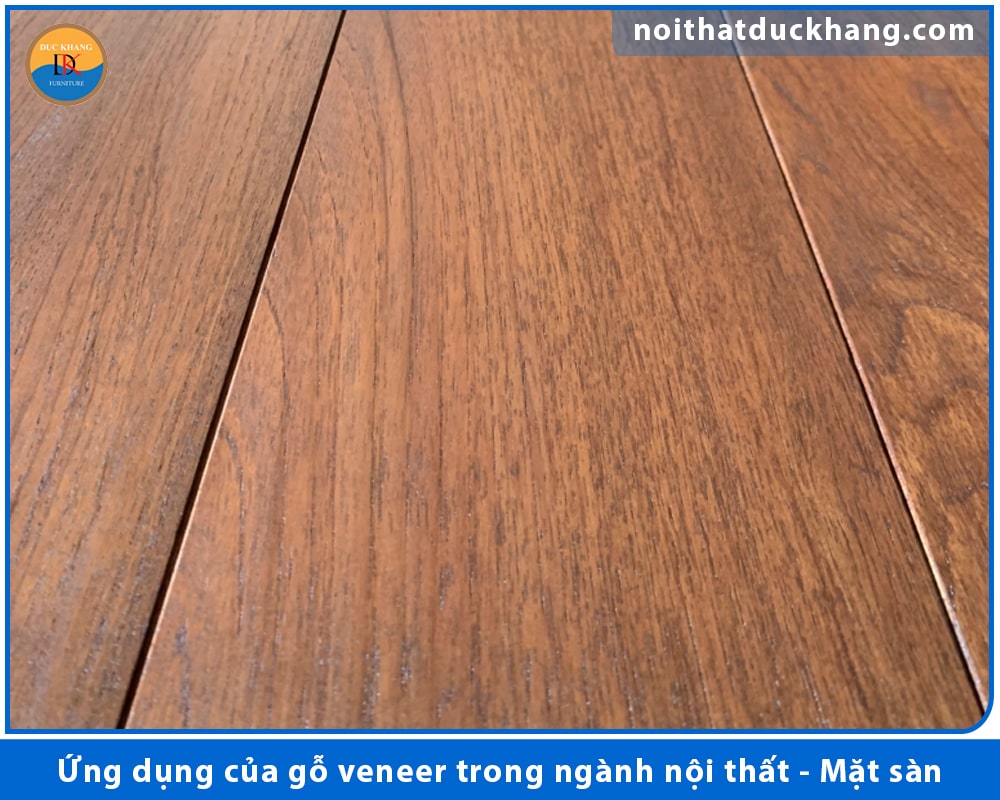 Ứng dụng của gỗ veneer trong ngành nội thất - Mặt sàn