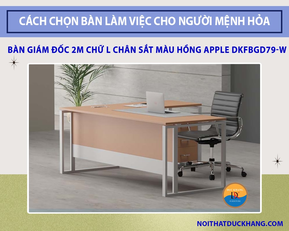 Cách chọn bàn làm việc cho người mệnh Hỏa