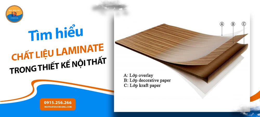 Cấu tạo của chất liệu Laminate Cấu tạo của chất liệu Laminate