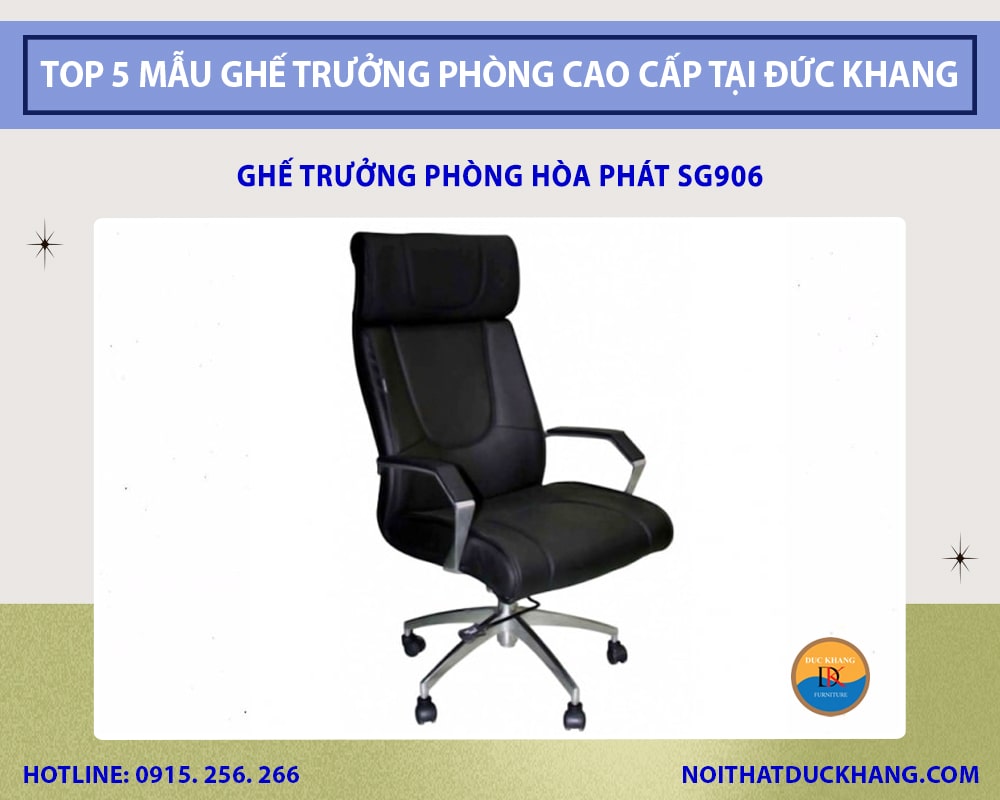 Ghế trưởng phòng Hòa Phát SG906
