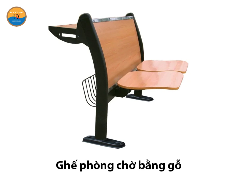 Ghế phòng chờ bằng gỗ tiện lợi