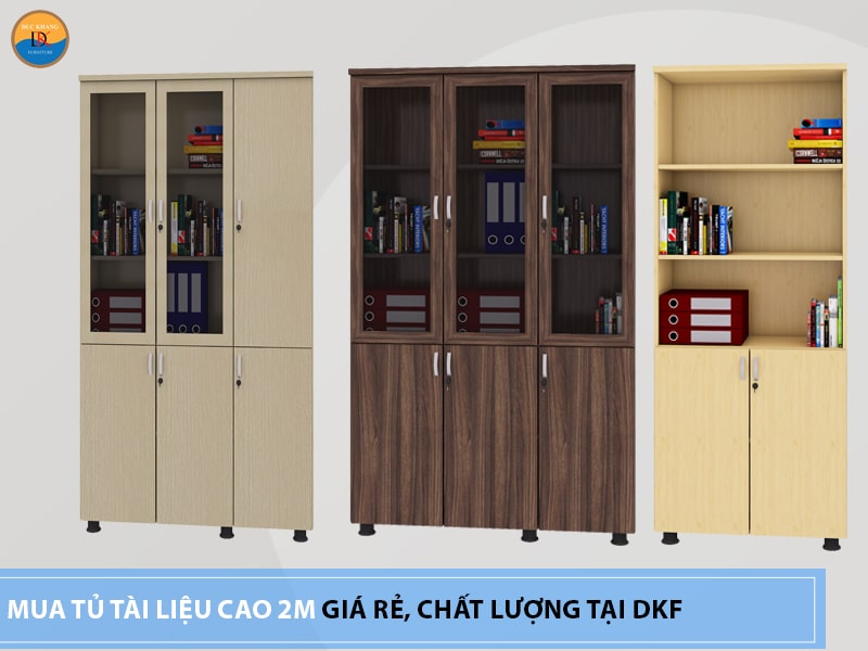 Mua tủ tài liệu cao 2m giá rẻ, chất lượng tại DKF