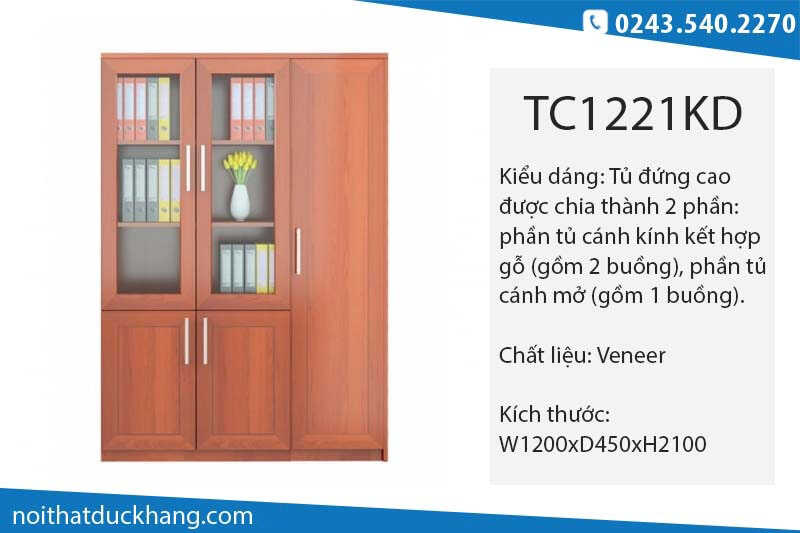 Tủ giám đốc TC1221KD