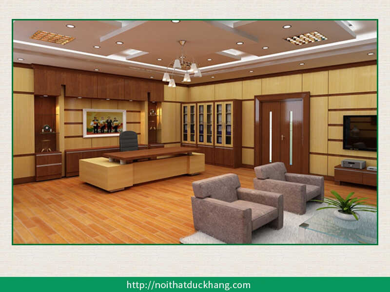 Nên kết hợp màu sắc tương sinh là những tông màu xanh lá, màu nâu thuộc hành Mộc cho giám đốc mệnh Hỏa