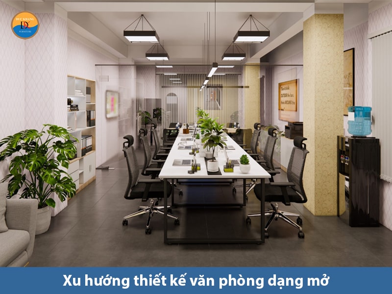 Xu hướng thiết kế nội thất văn phòng cực chất