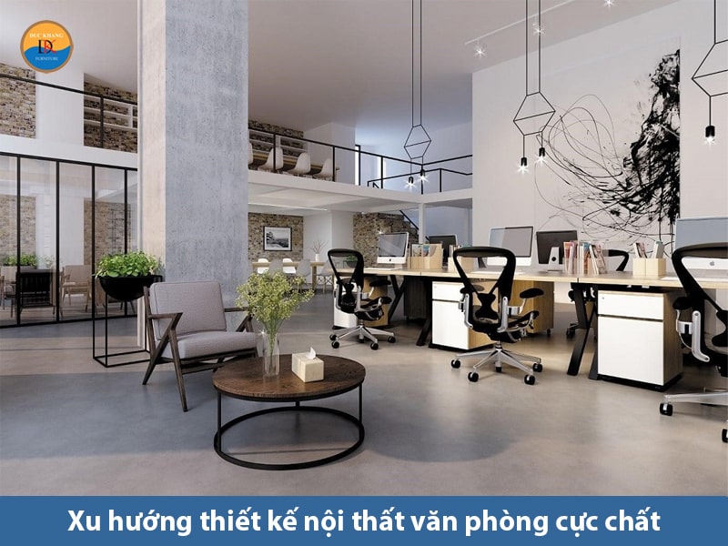 Xu hướng thiết kế nội thất văn phòng cực chất