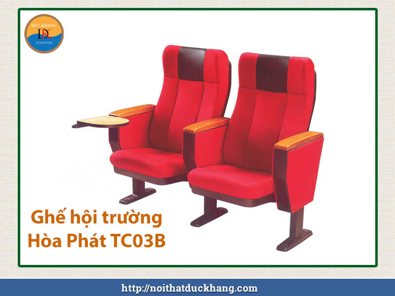 Ghế hội trường Hòa Phát TC03B