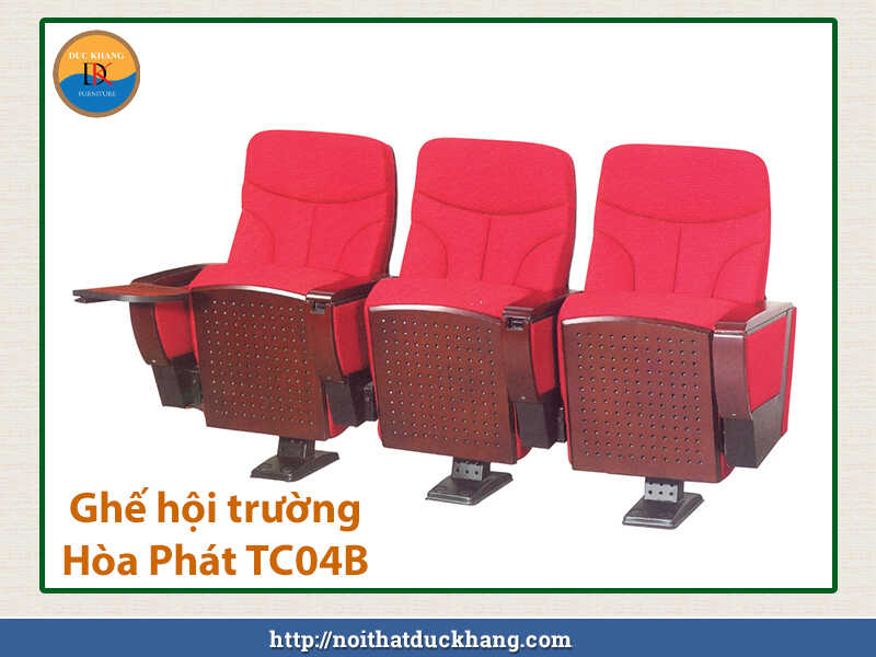 Ghế hội trường Hòa Phát TC04B