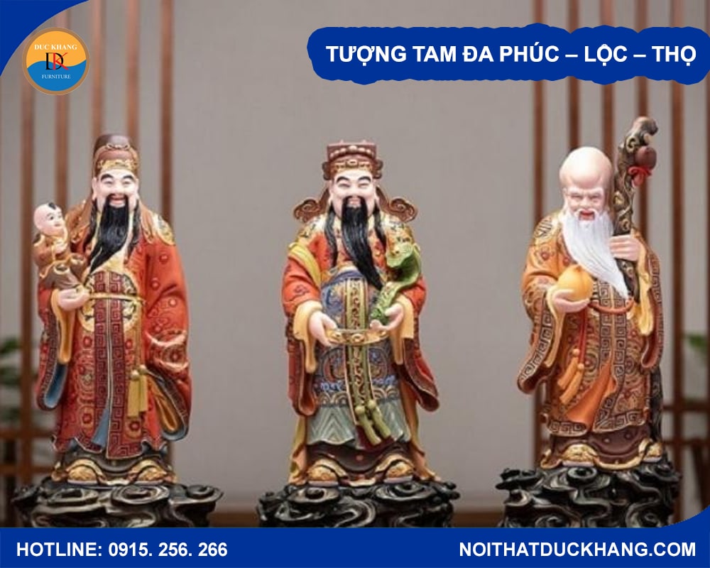 Tượng Tam Đa Phúc - Lộc - Thọ Tượng Tam Đa Phúc - Lộc - Thọ