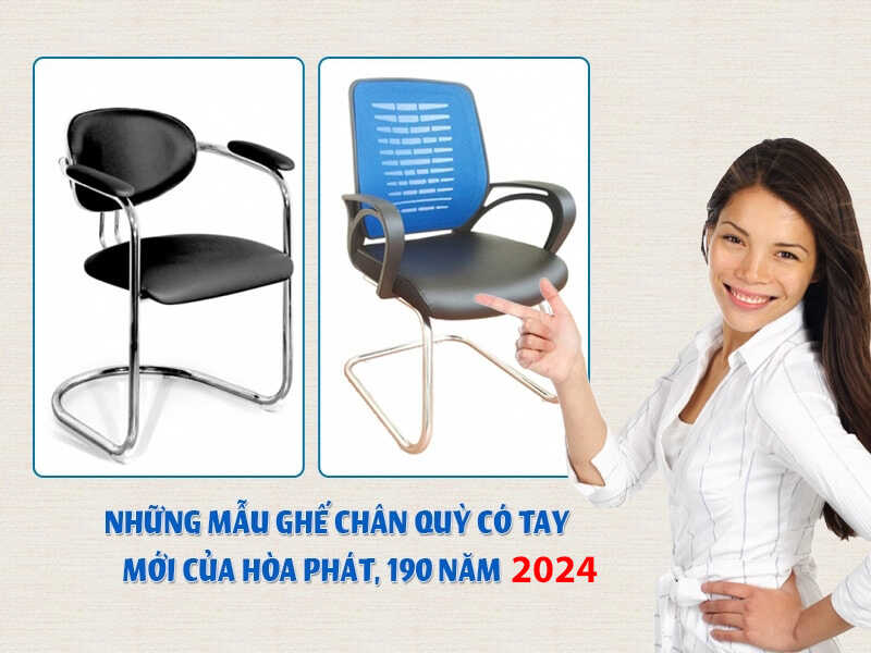 4 mẫu ghế chân quỳ có tay vịn mới nhất của Hòa Phát, 190