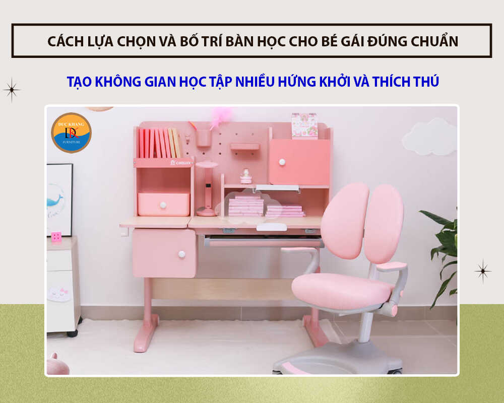 Nên chọn mẫu bàn học nhiều chức năng