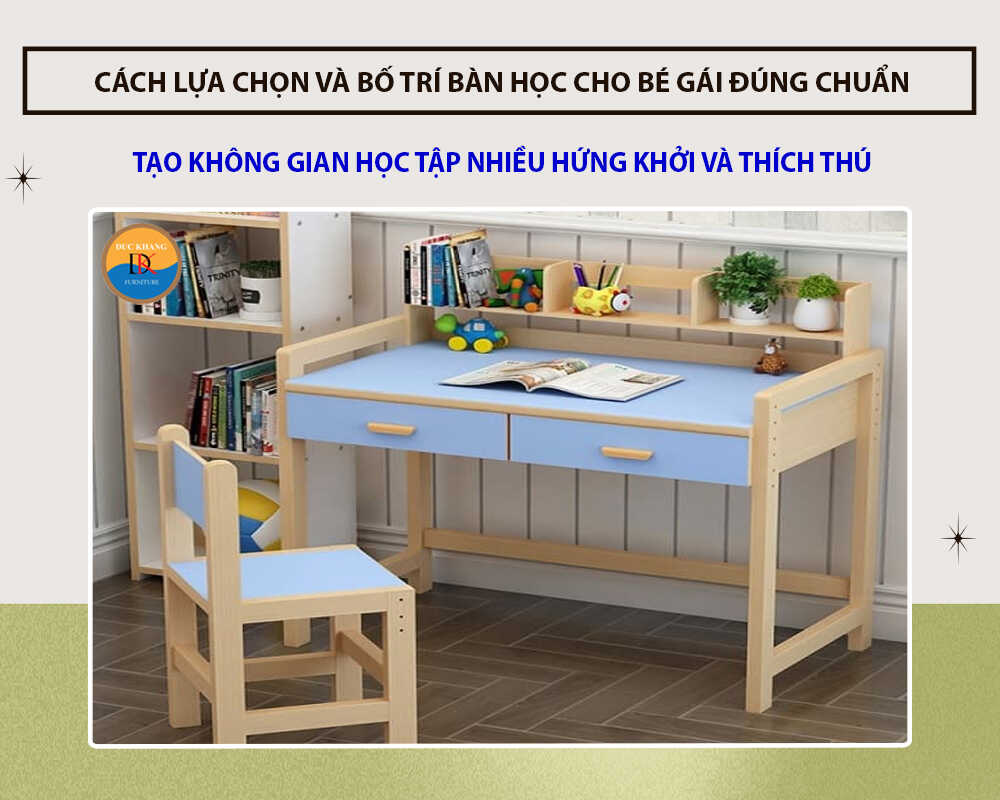 Các vật dụng trên bàn học