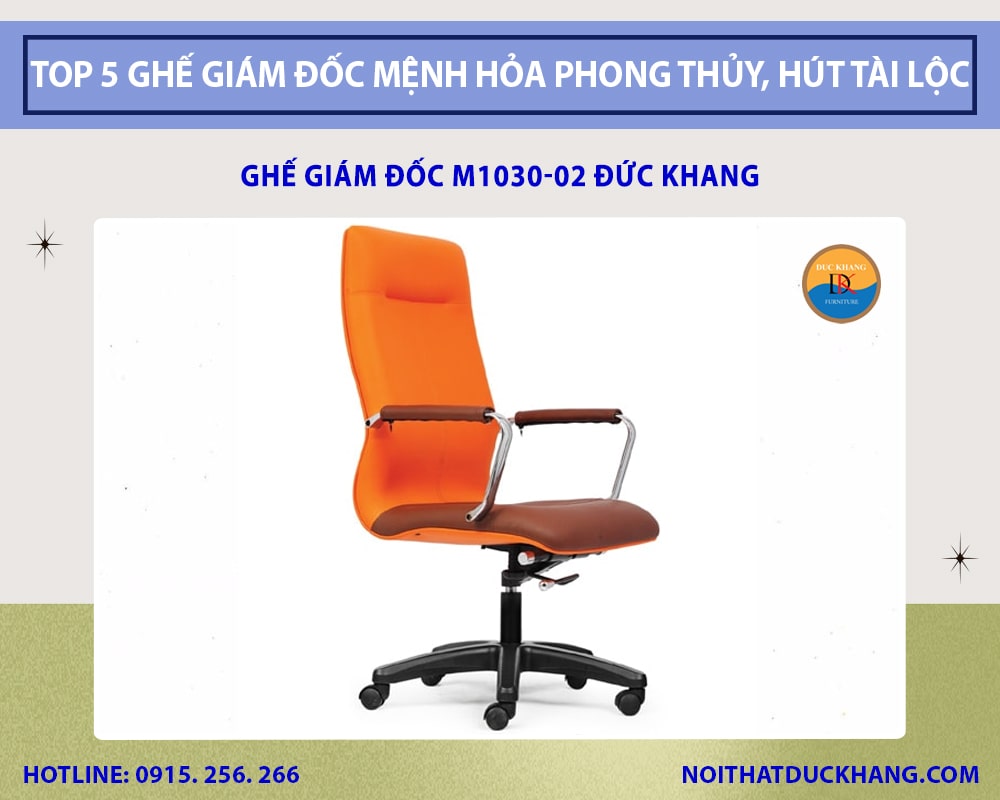 Ghế giám đốc M1030-02 Đức Khang