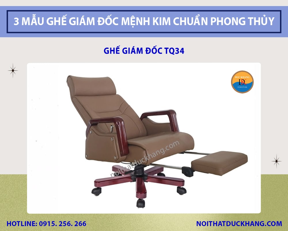 Ghế giám đốc mệnh Kim TQ34