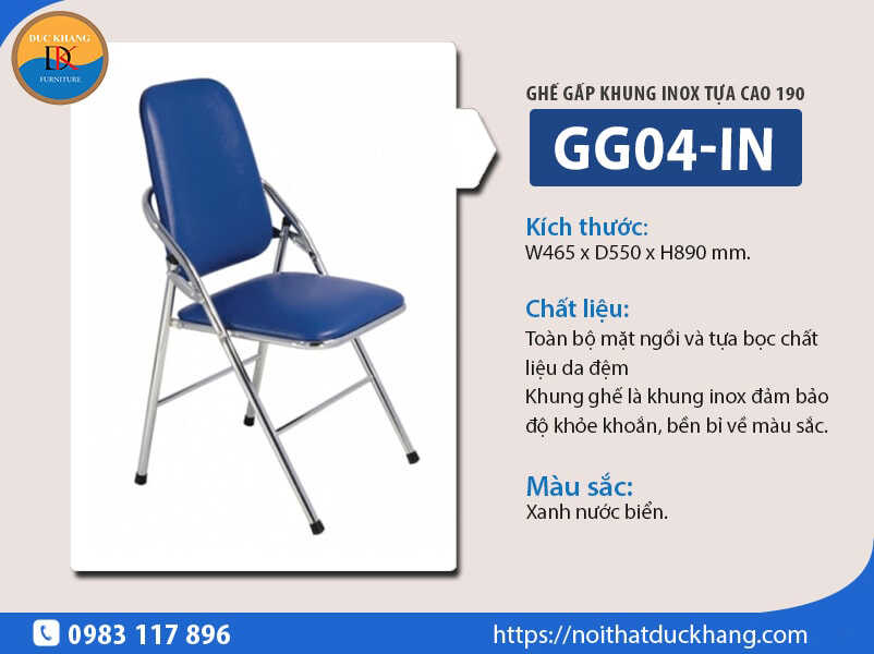 Review 7 mẫu ghế gấp 190 bán chạy nhất năm 2024