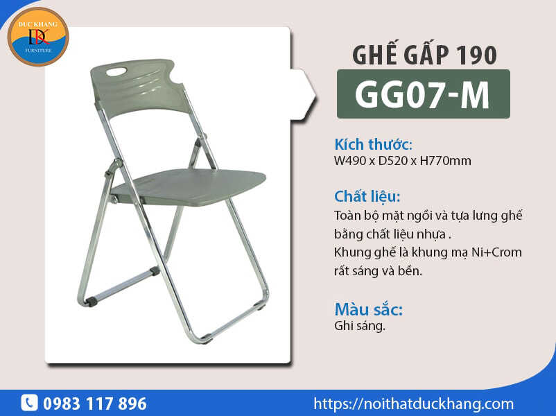 Review 7 mẫu ghế gấp 190 bán chạy nhất năm 2024