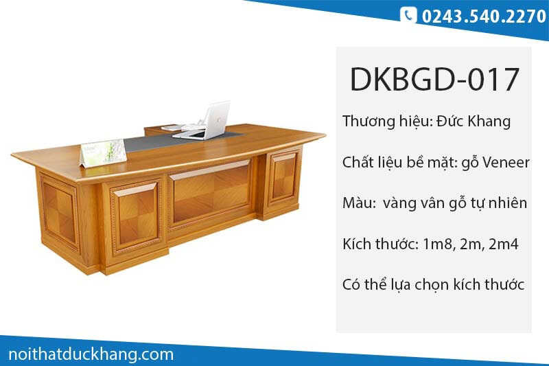 Cách bố trí bàn giám đốc cho người mệnh Kim hợp phong thủy