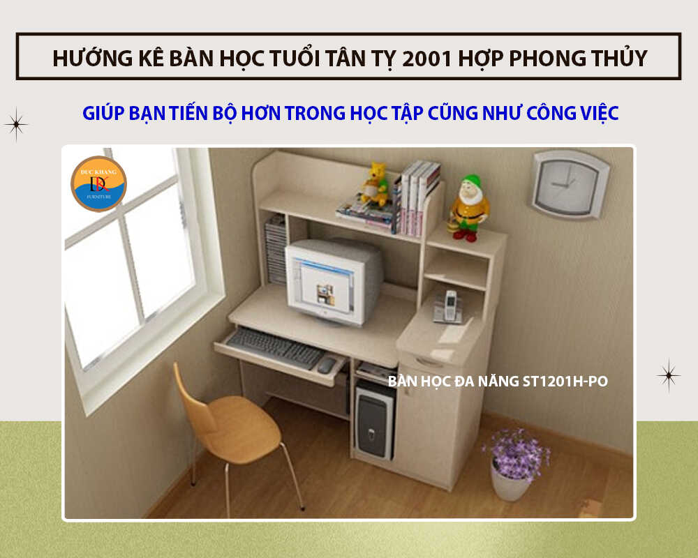 Bàn học sinh đa năng ST1201H-PO