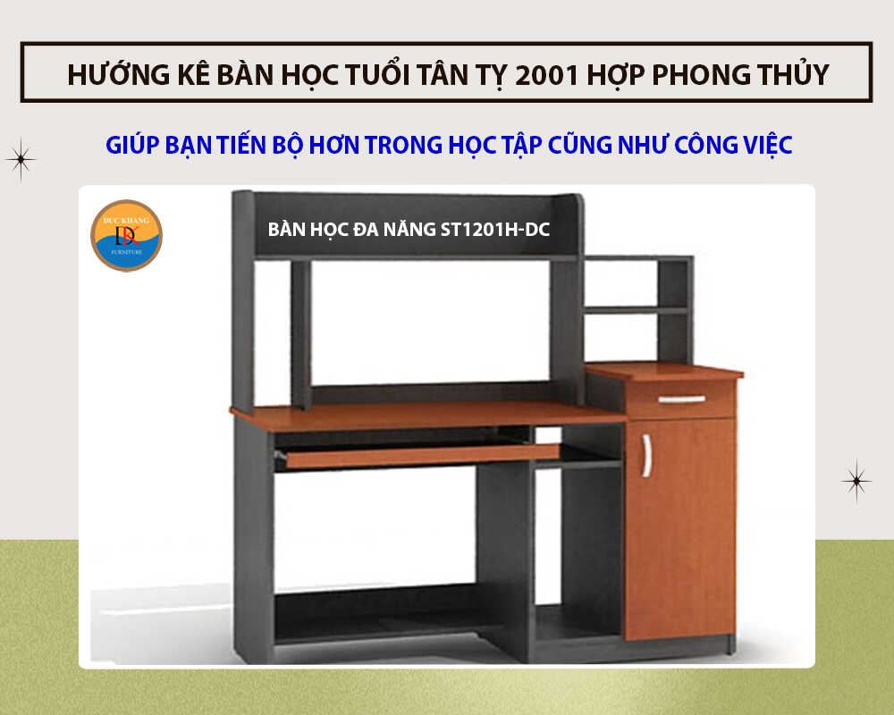 Bàn học đa năng ST1201H-DC