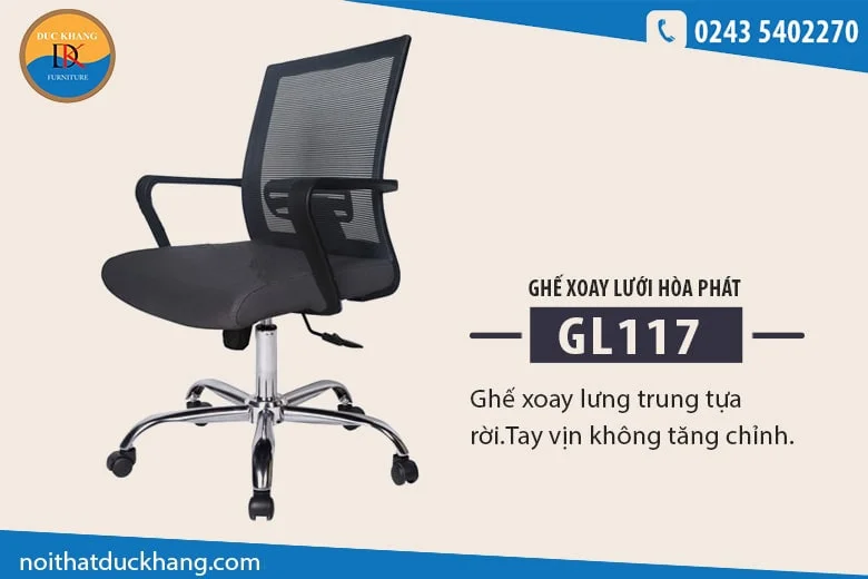 Chọn mua ghế văn phòng Hòa Phát và 6 điều cần lưu ý