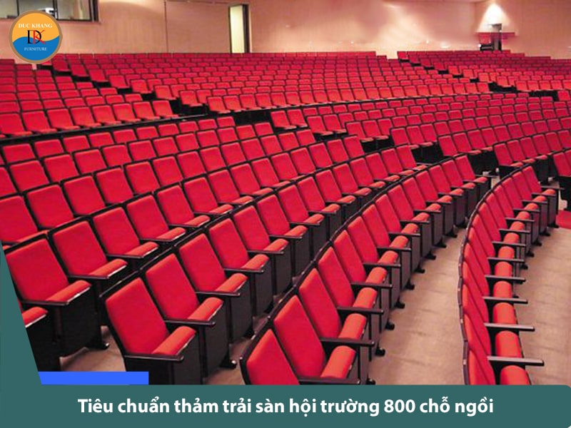 Tiêu chuẩn thiết kế hội trường 800 chỗ đúng chuẩn năm 2024