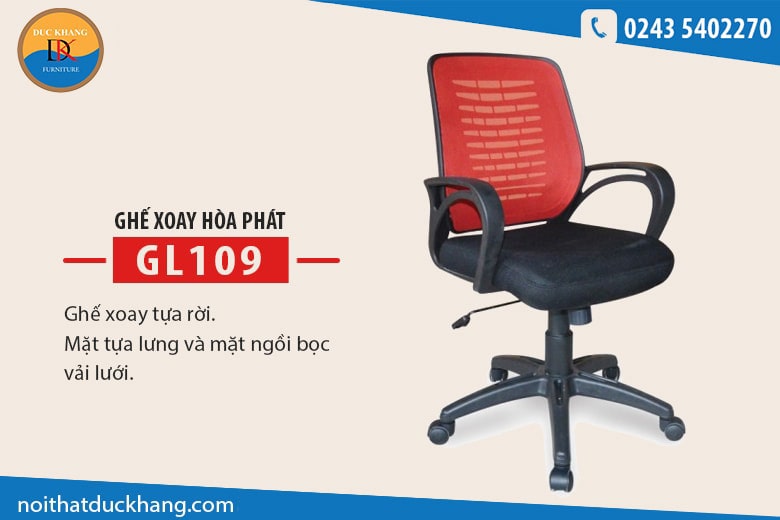 Ghế xoay Hòa Phát GL109