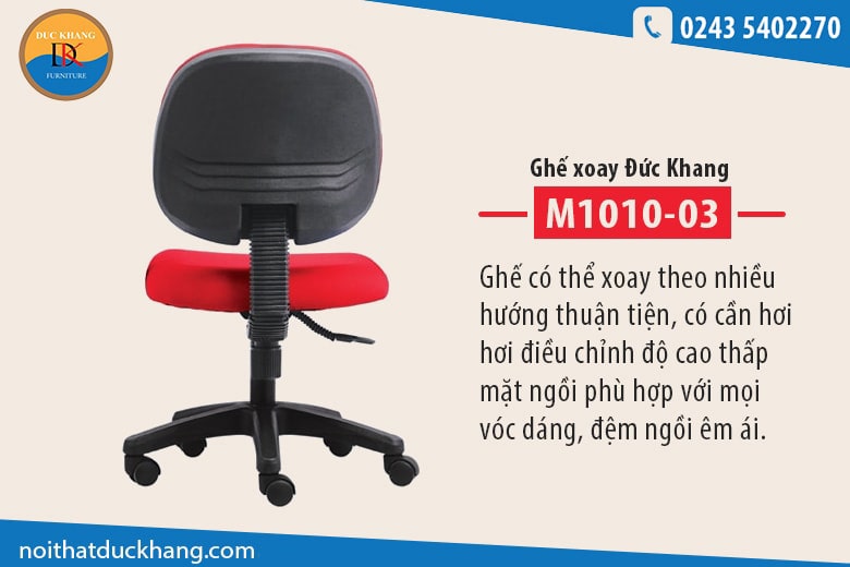 Ghế xoay Đức Khang M1010-03