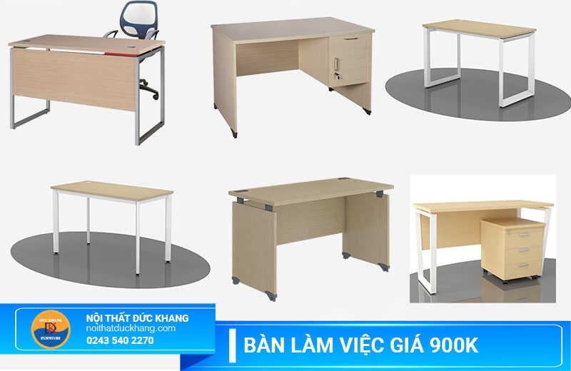 7 mẫu bàn làm việc 900k đẹp – chất lượng – tiện dụng