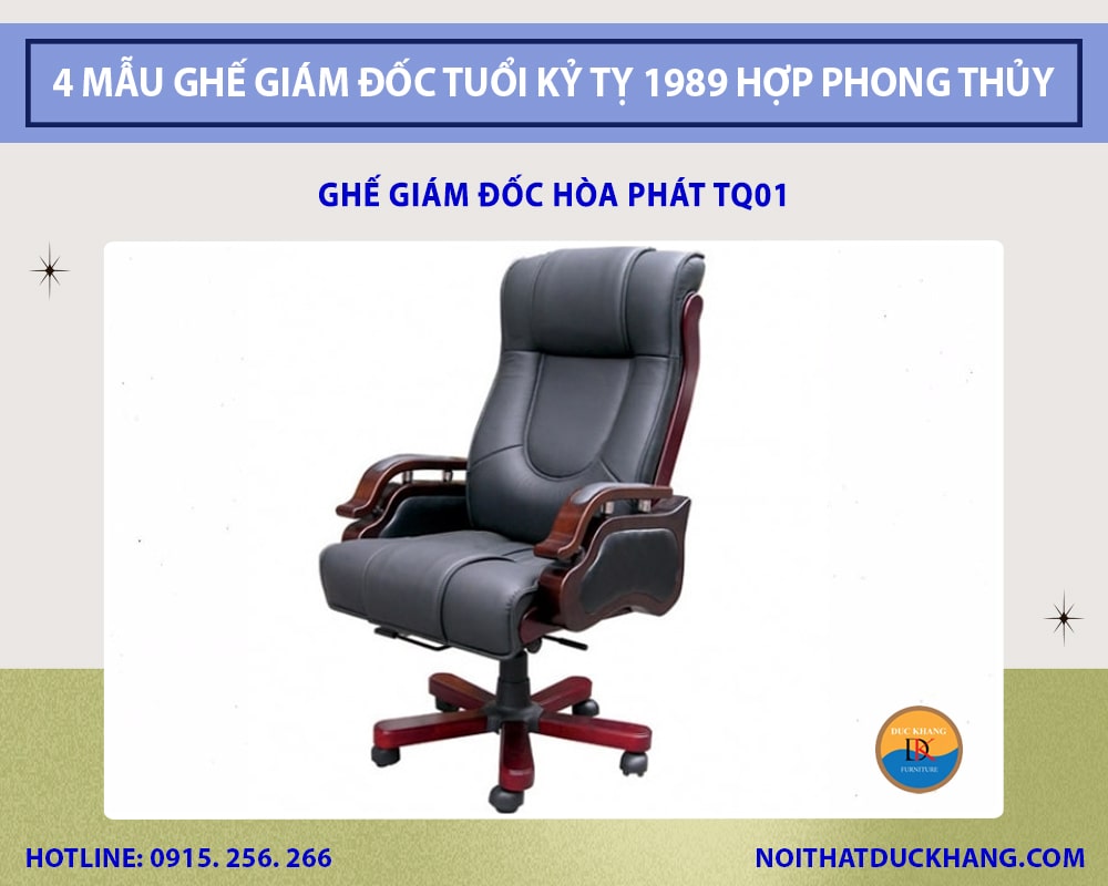 Ghế giám đốc Hòa Phát TQ01 Ghế giám đốc Hòa Phát TQ01