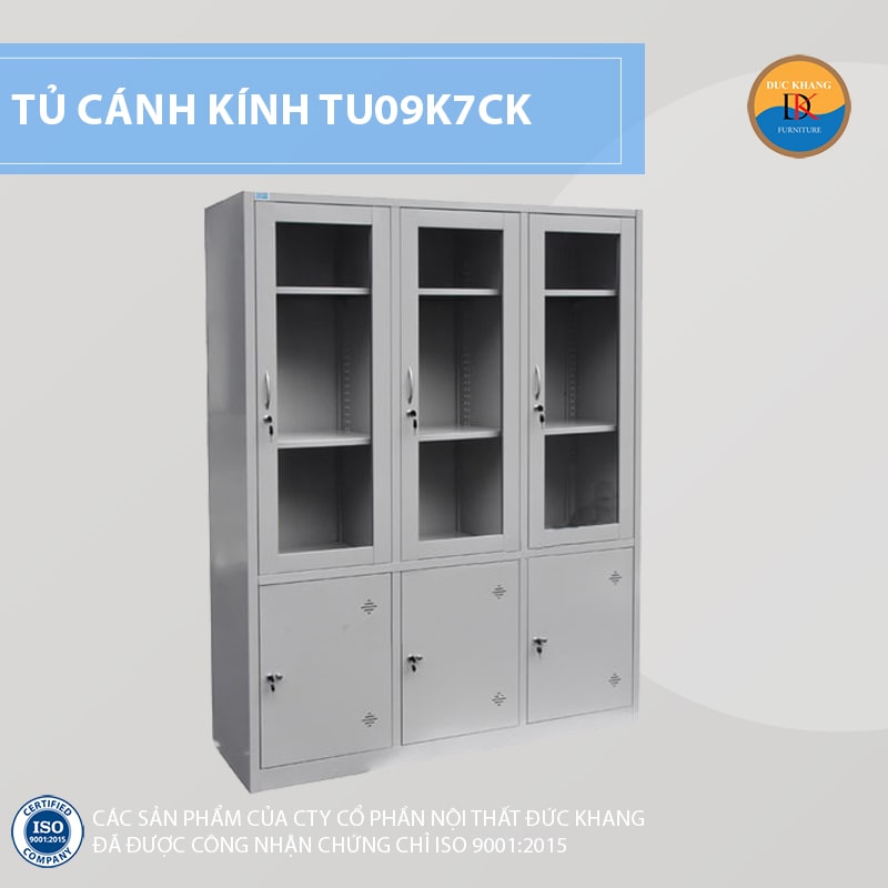 Cách chọn tủ tài liệu đựng hồ sơ cánh kính đẹp, tiện lợi