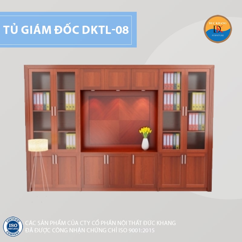 Tủ tài liệu gỗ Đức Khang DKTL-08