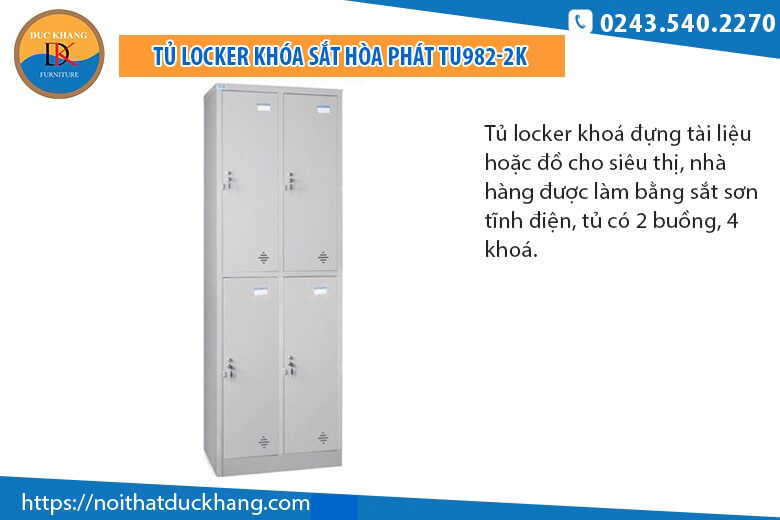 5 mẫu tủ sắt văn phòng 4 ngăn được ưa chuộng nhất hiện nay