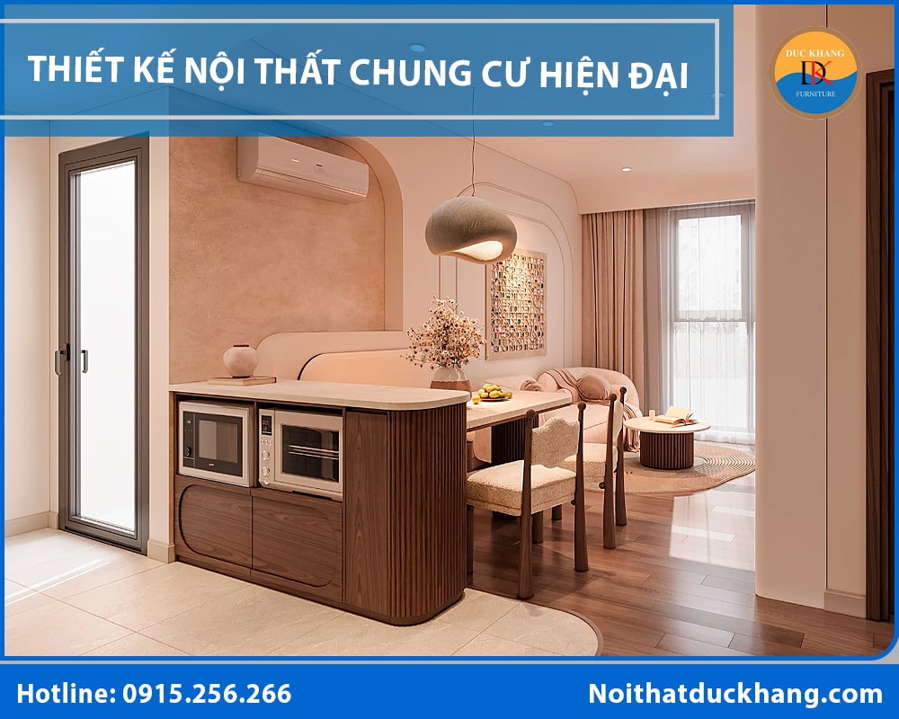 Thiết kế nội thất chung cư hiện đại - Xu hướng và giá 2025 Thiết kế nội thất chung cư hiện đại - Xu hướng và giá 2025