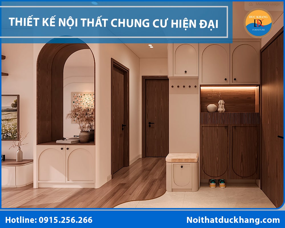 Thiết kế nội thất chung cư hiện đại - Xu hướng và giá 2025 Thiết kế nội thất chung cư hiện đại - Xu hướng và giá 2025