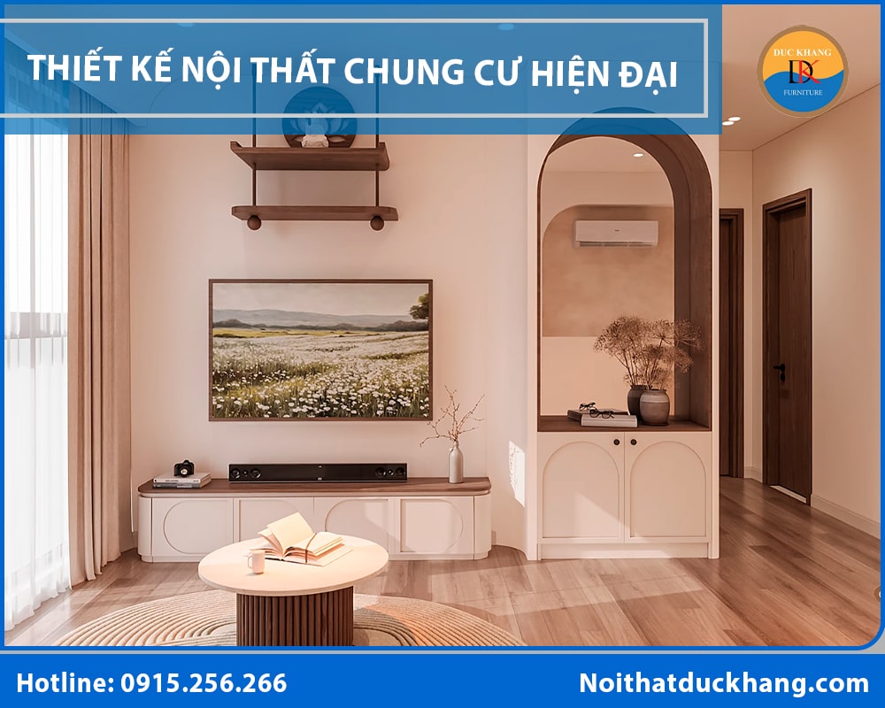 Thiết kế nội thất chung cư hiện đại - Xu hướng và giá 2025 Thiết kế nội thất chung cư hiện đại - Xu hướng và giá 2025