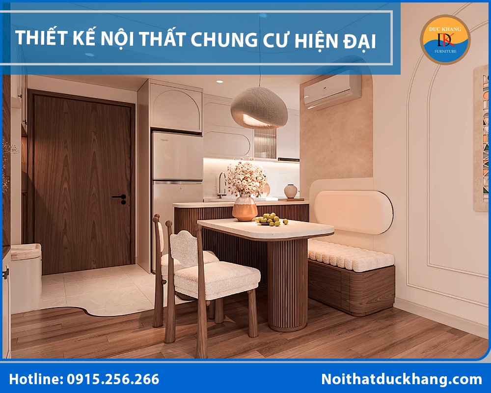 Thiết kế nội thất chung cư hiện đại - Xu hướng và giá 2025 Thiết kế nội thất chung cư hiện đại - Xu hướng và giá 2025