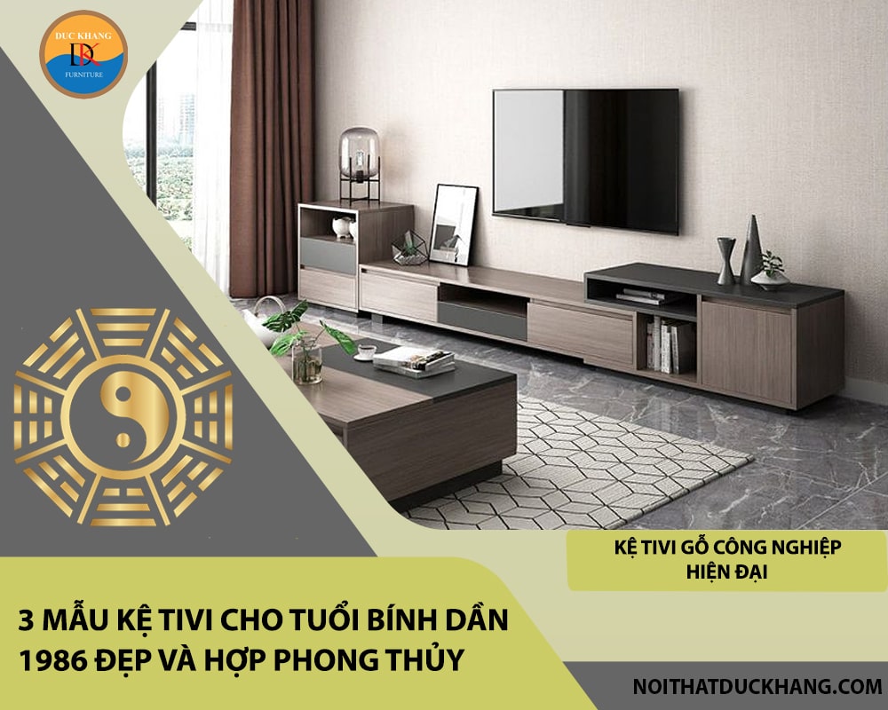 Kệ tivi gỗ công nghiệp hiện đại Kệ tivi gỗ công nghiệp hiện đại