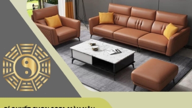 Bí quyết chọn sofa màu nâu tuổi Tân Mùi 1991 hợp phong thủy?