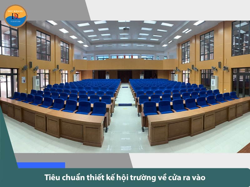 Tiêu chuẩn thiết kế hội trường 200, 400, 600, 800, 1000 chỗ