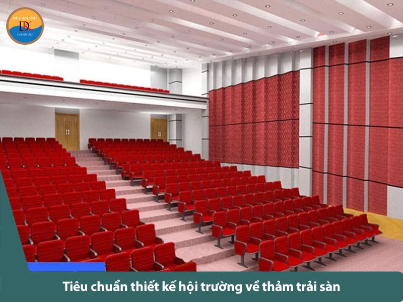 Tiêu chuẩn thiết kế hội trường 200, 400, 600, 800, 1000 chỗ